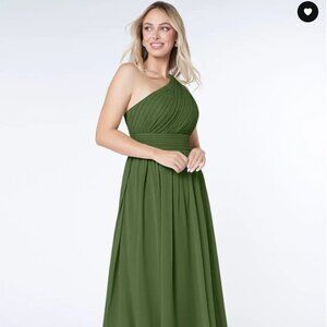 Azazie Bridesmaid Dress - Molly in Olive